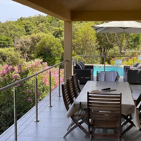 With Pool, Sea View, Ste Lucie De Porto-vecchio Feriehus